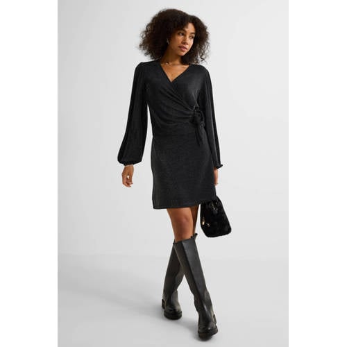 Ruby glitter mini rok zwart afbeelding