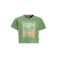 Me & My Monkey boxy T-shirt Honey groen