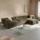 NOUS Living 4-zitsbank Igor - donkergroen