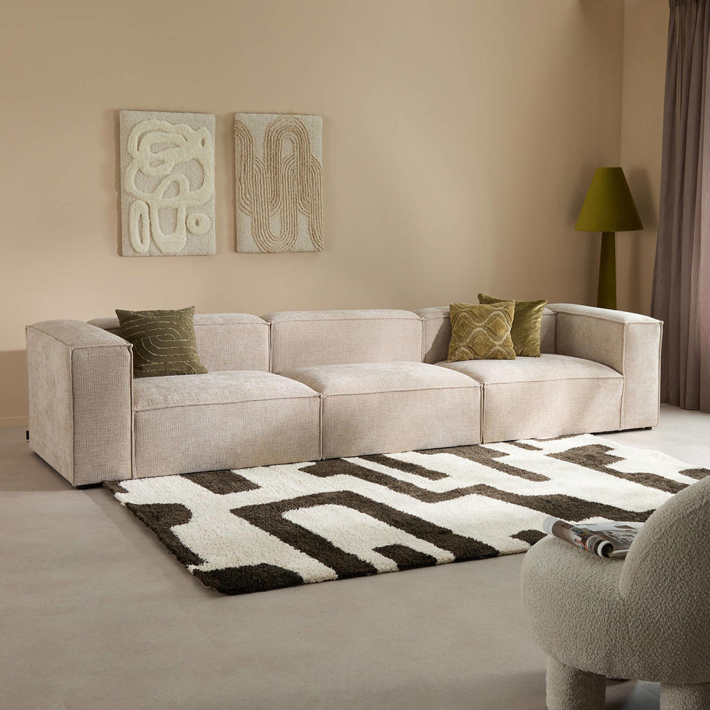 NOUS Living 4-zitsbank Igor - beige