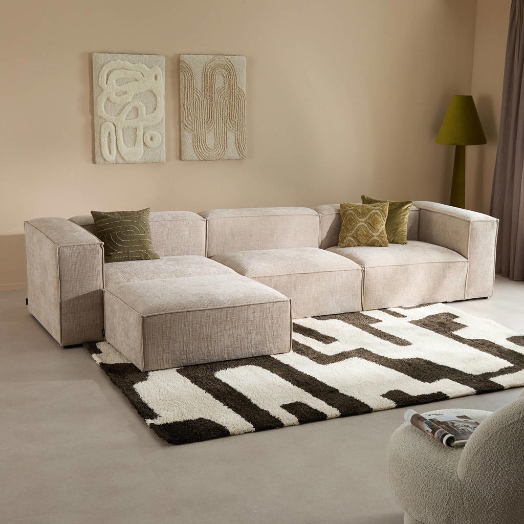 NOUS Living 4-zitsbank Igor - beige