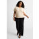 GREAT LOOKS wide leg broek zwart