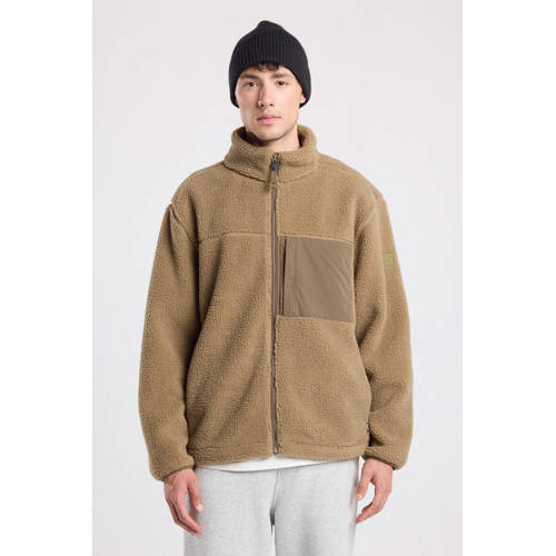America Today teddy jas beige afbeelding