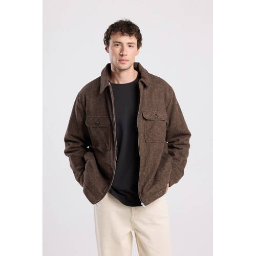 America Today overshirt bruin afbeelding