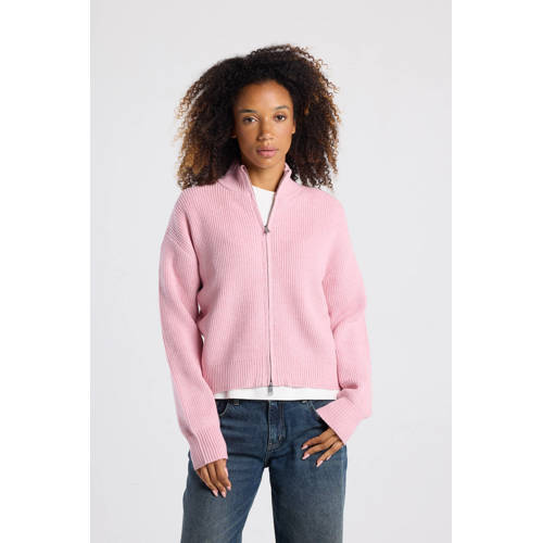 America Today gebreid vest roze afbeelding