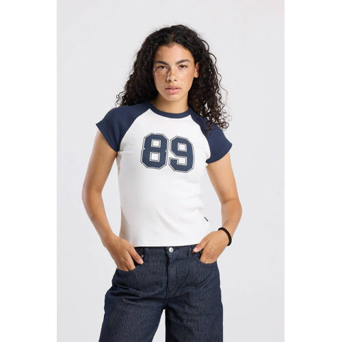 America Today T-shirt donkerblauw afbeelding