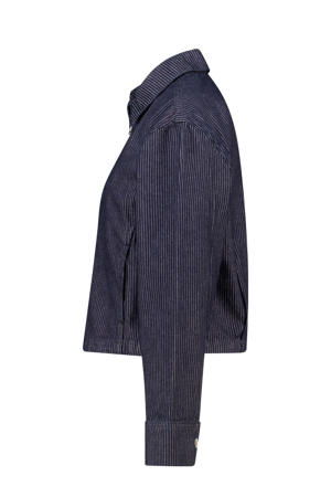 denim spijkerjas dark blue denim