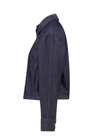 denim spijkerjas dark blue denim