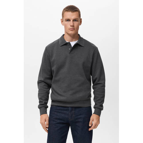 Mango Man sweater grijs afbeelding