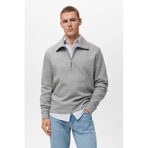 Mango Man sweater grijs afbeelding