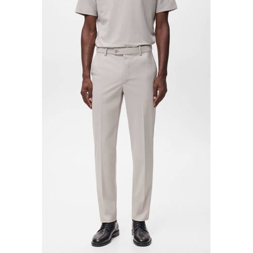 Mango Man slim chino beige afbeelding