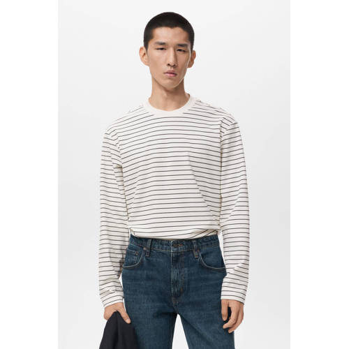 Mango Man longsleeve ecru afbeelding
