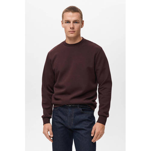 Mango Man sweater donkerrood afbeelding
