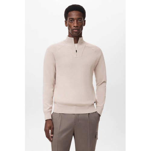 Mango Man sweater beige afbeelding