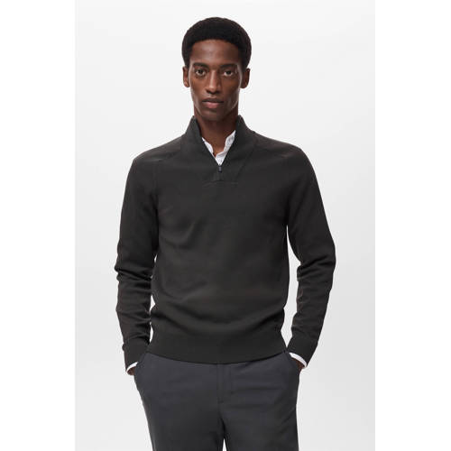 Mango Man sweater donkergroen afbeelding