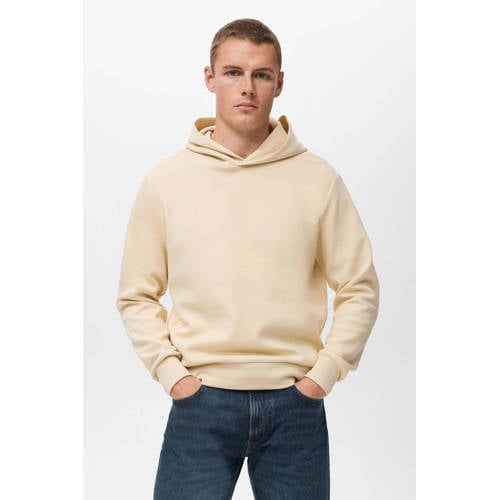 Mango Man hoodie beige afbeelding