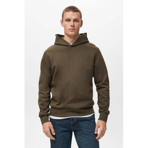 Mango Man hoodie donkergroen afbeelding