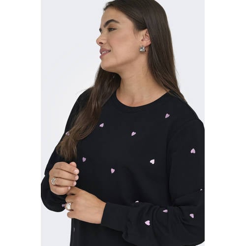 ONLY CARMAKOMA sweater zwart afbeelding