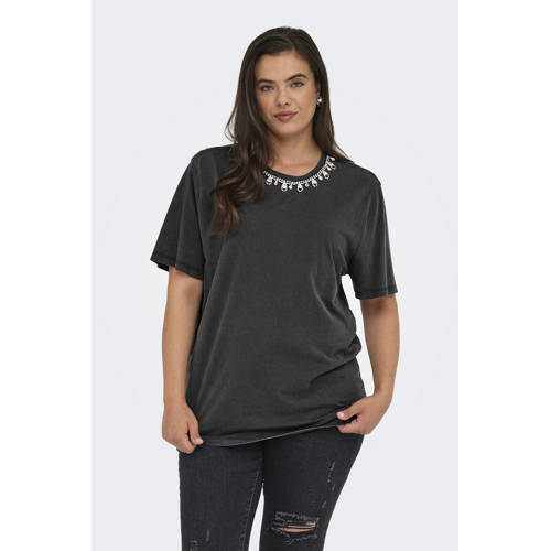 ONLY CARMAKOMA T-shirt zwart afbeelding
