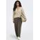 ONLY CARMAKOMA gebreid vest beige
