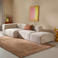 NOUS Living hoekbank links Igor - beige
