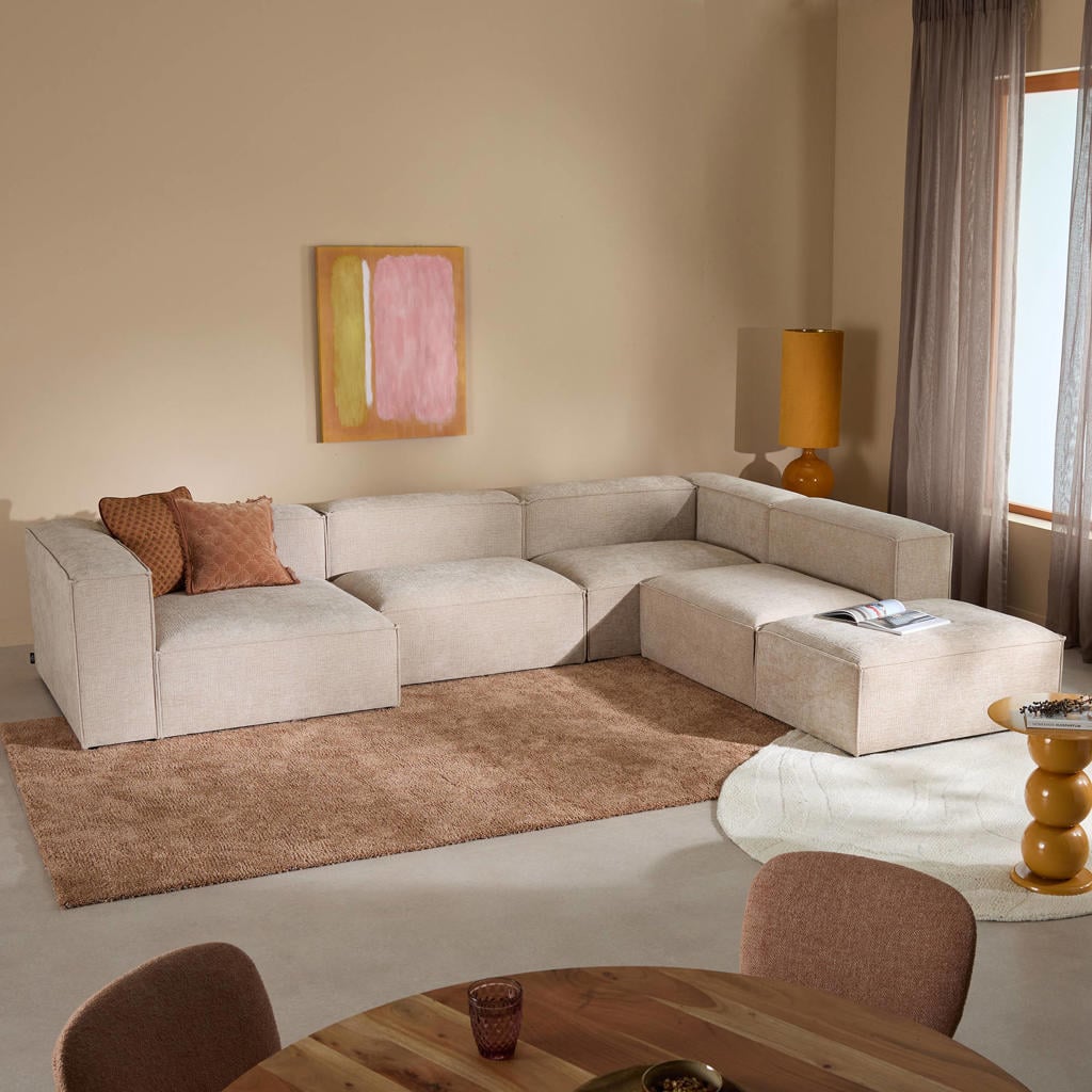 NOUS Living hoekbank links Igor - beige