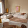 NOUS Living hoekbank links Igor - beige