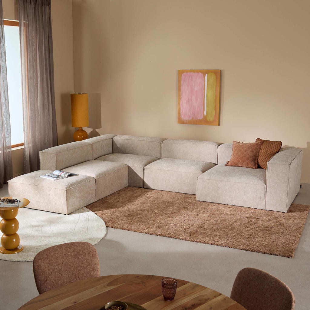 NOUS Living hoekbank links Igor - beige