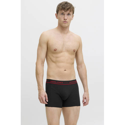 JACK & JONES PLUS SIZE boxershort JACGINGERBREAD (set van 3) met kerstprint afbeelding