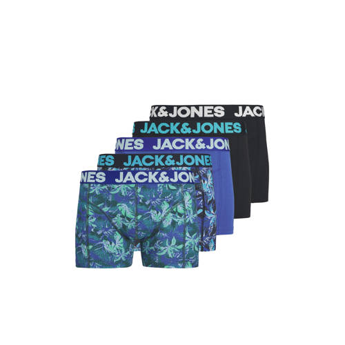 JACK & JONES PLUS SIZE boxershort JACTROPICAL FLOWER (set van 5) afbeelding