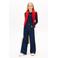 Tommy Hilfiger longsleeve donkerblauw rib gebreid
