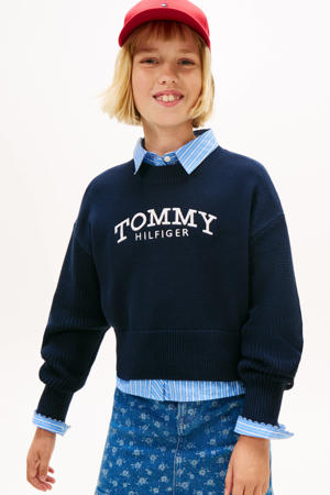 sweater donkerblauw