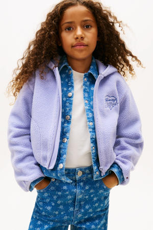 teddy fleecevest lila