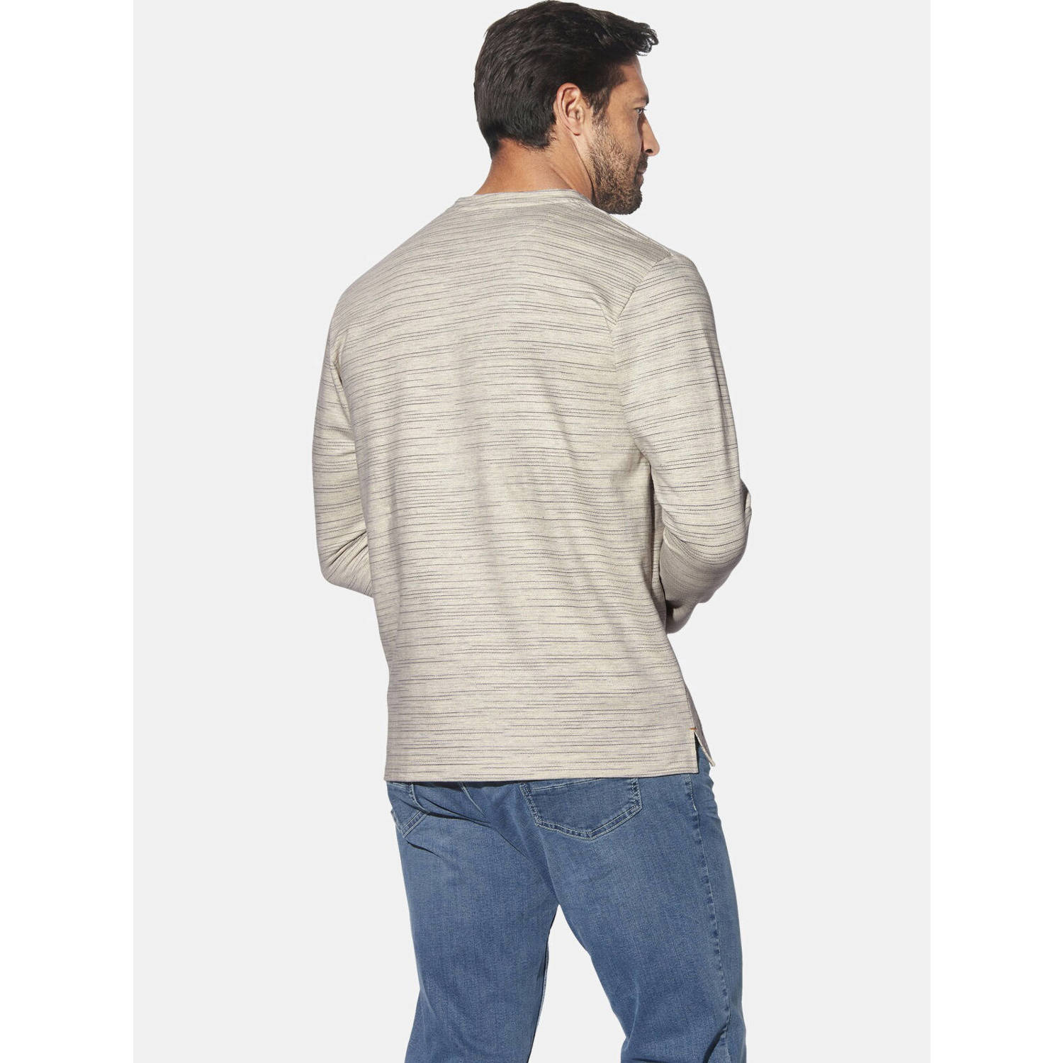 Jan Vanderstorm trui MAGNUSGREN Plus size beige