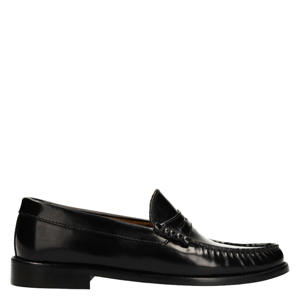 leren loafers zwart
