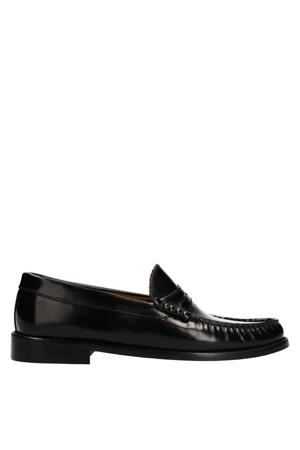 leren loafers zwart
