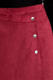 thumbnail: Cache Cache suede skort donkerrood