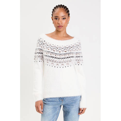 Cache Cache pullover ecru afbeelding
