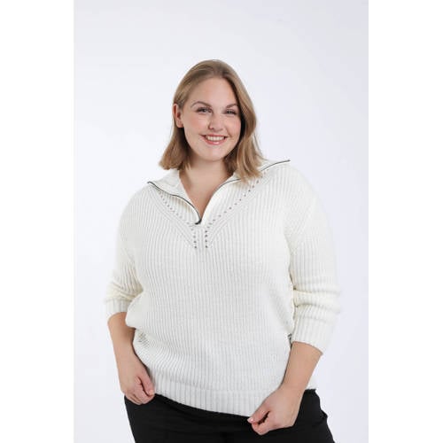 Paprika pullover ecru afbeelding