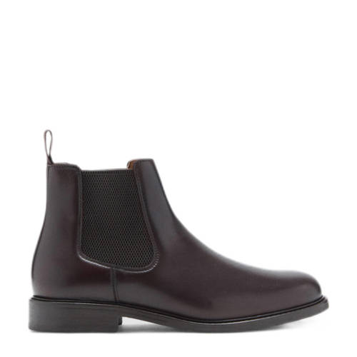 Mango Man leren chelseaboots bruin afbeelding