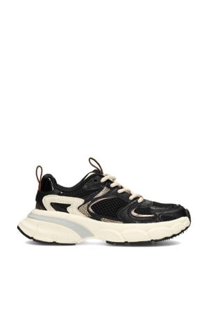 Lola chunky sneakers zwart/goud