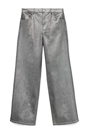 VERO MODA Women's Jeans Vmkathy Shr Wide Wavy Seam Dnm J Yo36