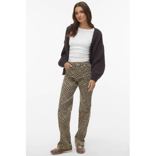 VERO MODA high waist wide leg jeans afbeelding