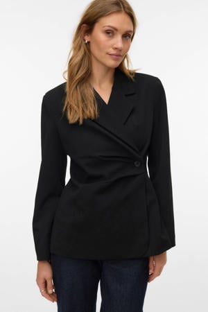 getailleerde blazer zwart
