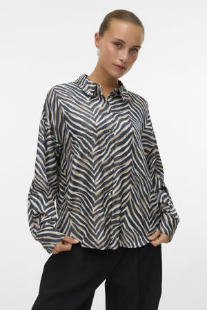 blouse bruin