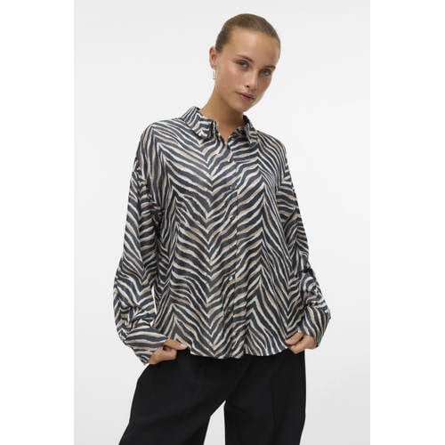 VERO MODA blouse bruin afbeelding