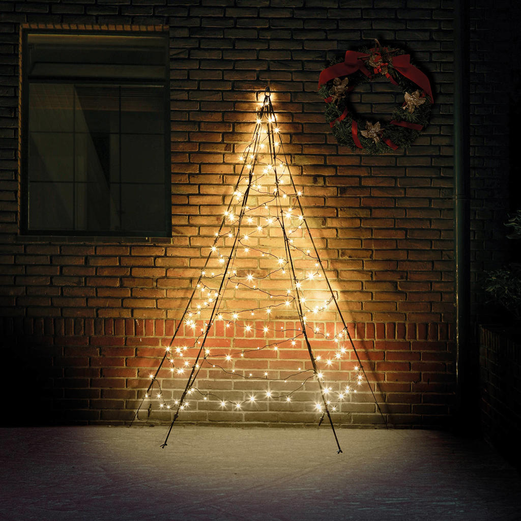 Fairybell muurkerstboom 180LED warm wit (200 cm)