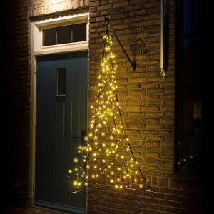 hangende kerstboom 240LED warm wit (150 cm)