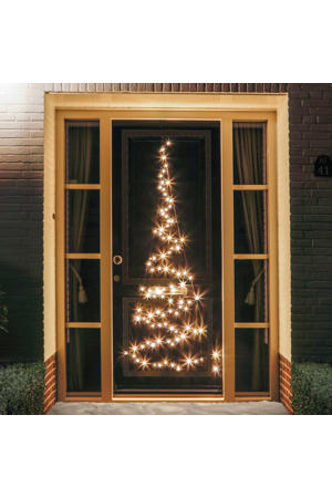 deurkerstboom 120LED warm wit (210 cm)