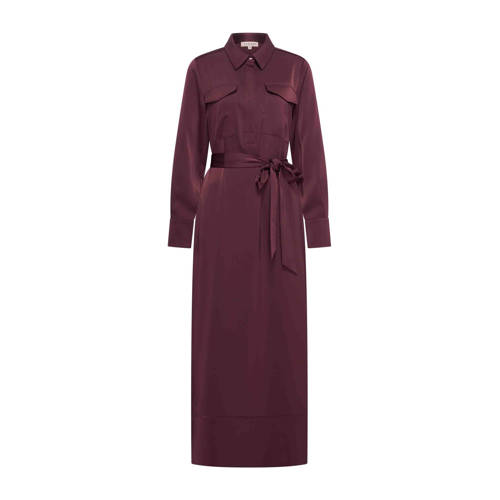 CLAUDIA BY CLAUDIA STRÄTER maxi jurk donkerrood afbeelding
